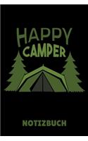 Happy Camper Notizbuch