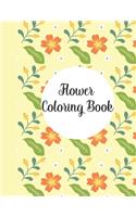 Flower Coloring Book