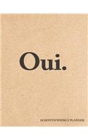 Oui. 18 Month Weekly Planner: 2018-2019 Planner - 18-Month Weekly View Planner - To-Do Lists + Motivational Quotes - Jul 18-Dec 19(1 Weekly Planners)