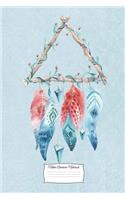 Native American Notebook: 6x9 Native American Indian Design Lined Wide Ruled Composition Book Paper Notebook Journal or Diary Unique Inspirational Gift for Friend or Family -