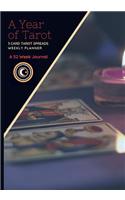 A Year of Tarot - 3 Card Tarot Spreads Weekly Planner