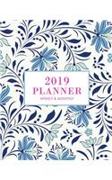2019 Planner Weekly and Monthly: 1 Year Planner with to Do Lists, Year at a Glance Dated, Academic Planner for Students and Teachers