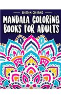 Mandalas coloring books for adults