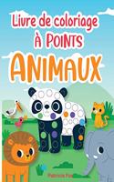 Animaux-Livre de coloriage à points