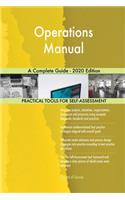 Operations Manual A Complete Guide - 2020 Edition