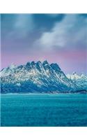 Sea Mountain Notebook: 8.5 X 11 202 Lined Pages