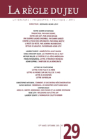 La règle du jeu n29
