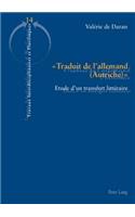 « Traduit de l'Allemand (Autriche) »