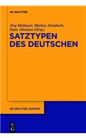 Satztypen Des Deutschen