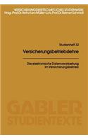 Elektronische Datenverarbeitung Im Versicherungsbetrieb