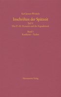 Inschriften Der Spatzeit