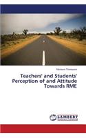 Teachers' and Students' Perception of and Attitude Towards RME