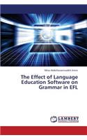 Effect of Language Education Software on Grammar in Efl