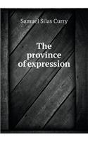 The Province of Expression