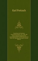 Verzeichnis Der Breslauer Universitatsschriften, 1811-1885: Mit Einem Anhange Enthaltend Die Ausserordentlichen Und Ehrenpromotione Sowie Die Diplomerneuerungen (German Edition)