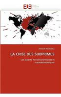 La Crise Des Subprimes