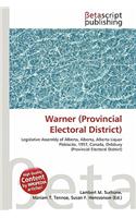 Warner (Provincial Electoral District): (English)
