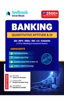 TESTBOOK Banking - Quantitative Aptitude & Data Interpretation Smartbook (Conceptual Notes with 2500+ MCQs) | Useful for SBI, IBPS, RRBs, RBI, LIC, NABARD, and other major Banking & Insurance exams