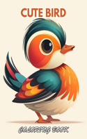 Cute Bird Coloring Book
