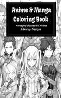 Anime & Manga Coloring Book