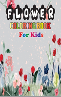 Flower Coloring Book for Kids: A Coloring Book For Kids Relaxation With Quality Flower Image