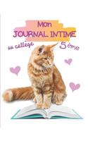 Mon journal intime au collège 5ème