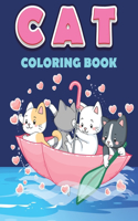 Cat Coloring Book: 30 beautiful and cute cats to color for boys and girls