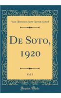 de Soto, 1920, Vol. 3 (Classic Reprint)