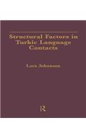 Structural Factors in Turkic Language Contacts