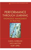Performance Through Learning