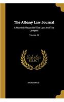 The Albany Law Journal