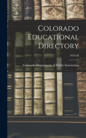 Colorado Educational Directory; 1919-20