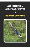 All I Need Is Air, Food, Water And Bungee Jumping