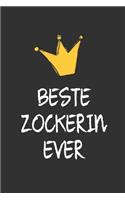 Beste Zockerin: DIN A5 - 120 Seiten Punkteraster - Kalender - Notizbuch - Notizblock - Block - Terminkalender - Abschied - Abschiedsgeschenk - Ruhestand - Arbeitsko