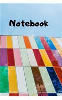 Notebook: Notebook / Diary With Colored Cover - Wide Ruled Line Paper