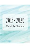 2019-2020 Monthly Planner: Two Year 24 Month Calendar Planner January 2019 to December 2020 Academic Agenda Schedule Organizer Notebook (Volume 8)