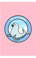 Seal of Approval: Lined Journal - Seal Of Approval Funny Sayings Affirmation Puns Jokes Gift - Pink Ruled Diary, Prayer, Gratitude, Writing, Travel, Notebook For Men 