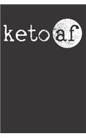 Keto Diet Notebook Journal: Keto Diet Notebook Journal Gift Dot Grid 6 x 9 120 Pages