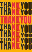 Thank You Christian Inspirational Notebook: 100 Pages 8.5" X 11" Wide Ruled Line Paper