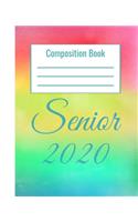Composition Book Senior 2020