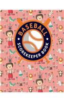 Baseball Scorekeeper Book