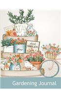 Gardening Journal: Garden Planner and Log Book, All Seasons, Undated Seasonal Monthly Weekly Planning, to Do and Shopping List, Trackers, Charts, Great Gift for Garden
