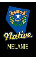 Nevada Native Melanie: College Ruled Composition Book