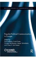 Populist Political Communication in Europe