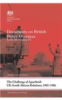 The Challenge of Apartheid: UK–South African Relations, 1985-1986