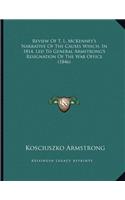 Review of T. L. McKenney's Narrative of the Causes Which, in 1814, Led to General Armstrong's Resignation of the War Office (1846)