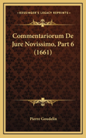 Commentariorum De Jure Novissimo, Part 6 (1661)