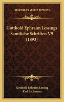 Gotthold Ephraim Lessings Samtliche Schriften V9 (1893)