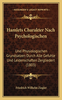 Hamlets Charakter Nach Psychologischen