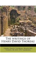 The Writings of Henry David Thoreau Volume 9